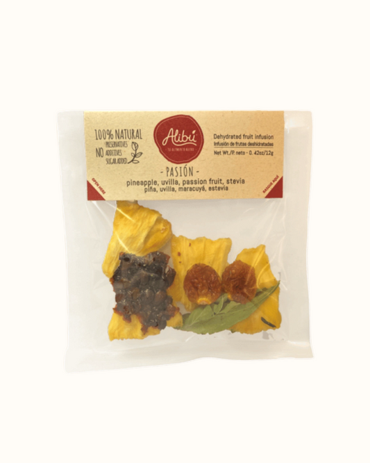Alibú PASIÓN Infusión Frutas Deshidratadas Sachet 12gr