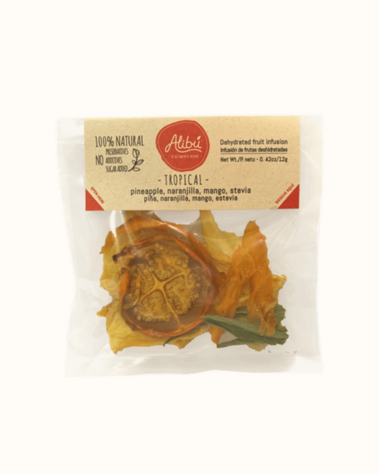 Alibú TROPICAL Infusión Frutas Deshidratadas Sachet 12gr