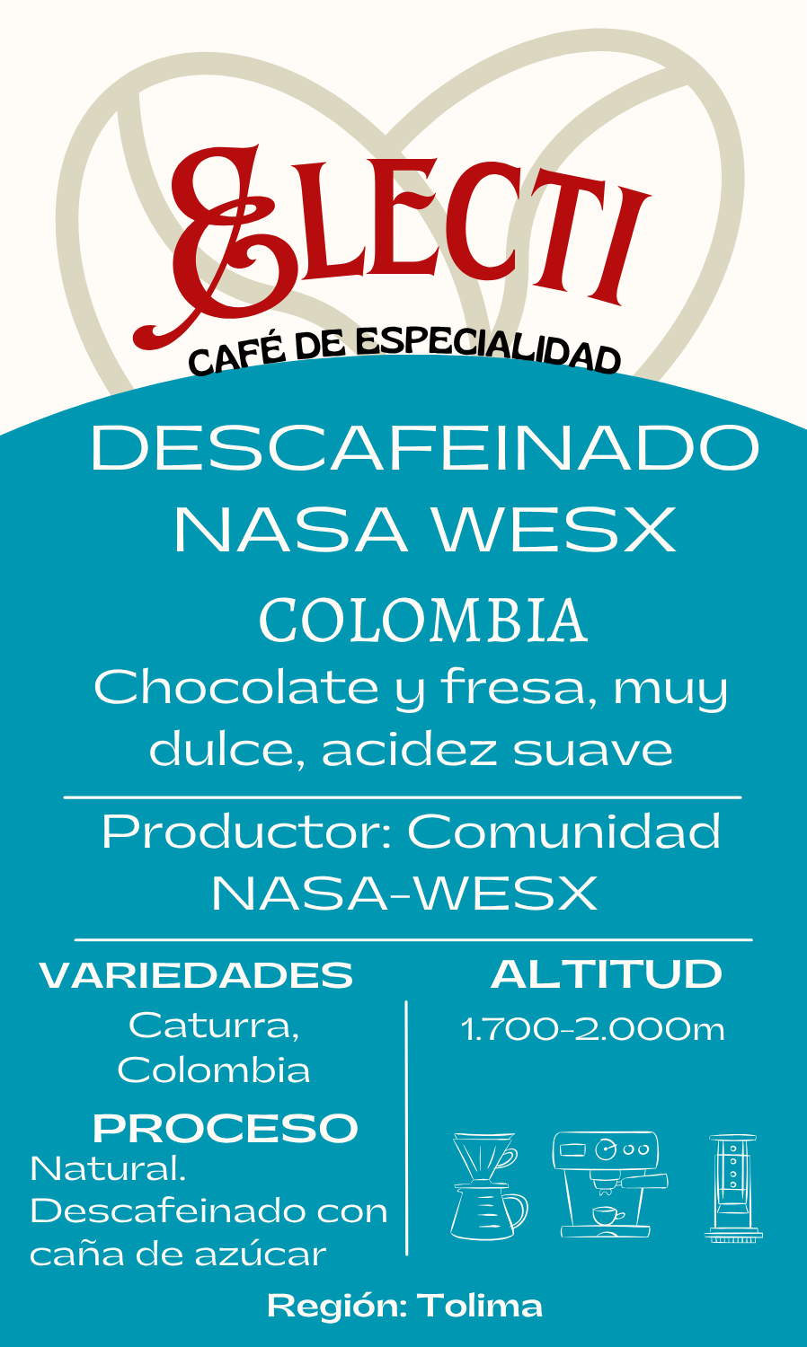 DESCAFEINADO NASA WESX  (COLOMBIA)