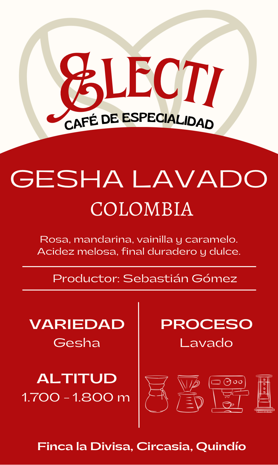 GESHA LAVADO (COLOMBIA)