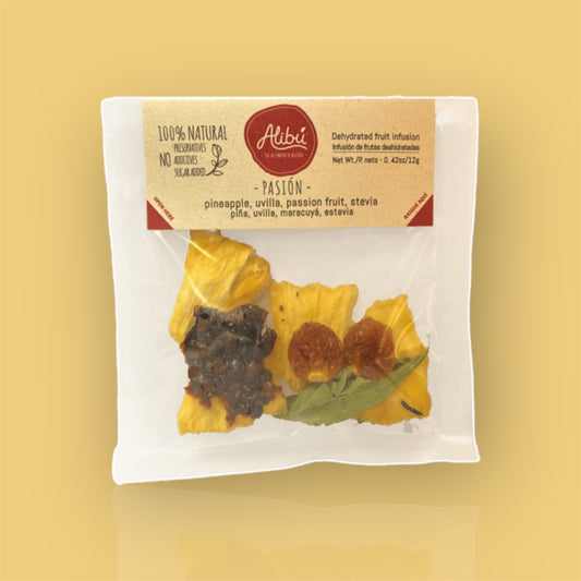 Alibú PASIÓN Infusión Frutas Deshidratadas Sachet 12gr