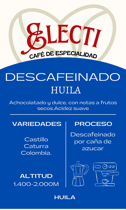 DESCAFEINADO HUILA (COLOMBIA)